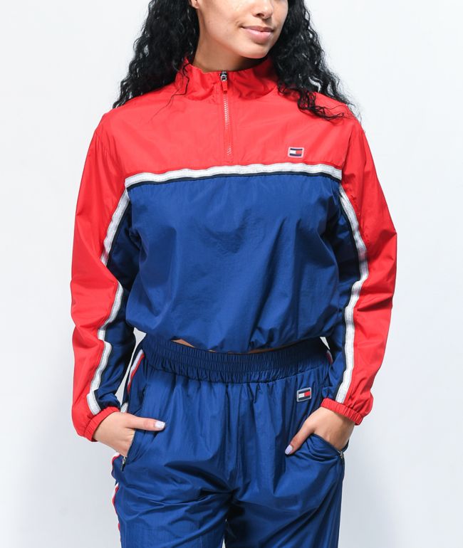 tommy hilfiger windbreaker outfit