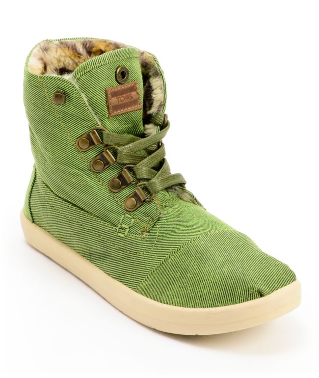 toms leopard boots