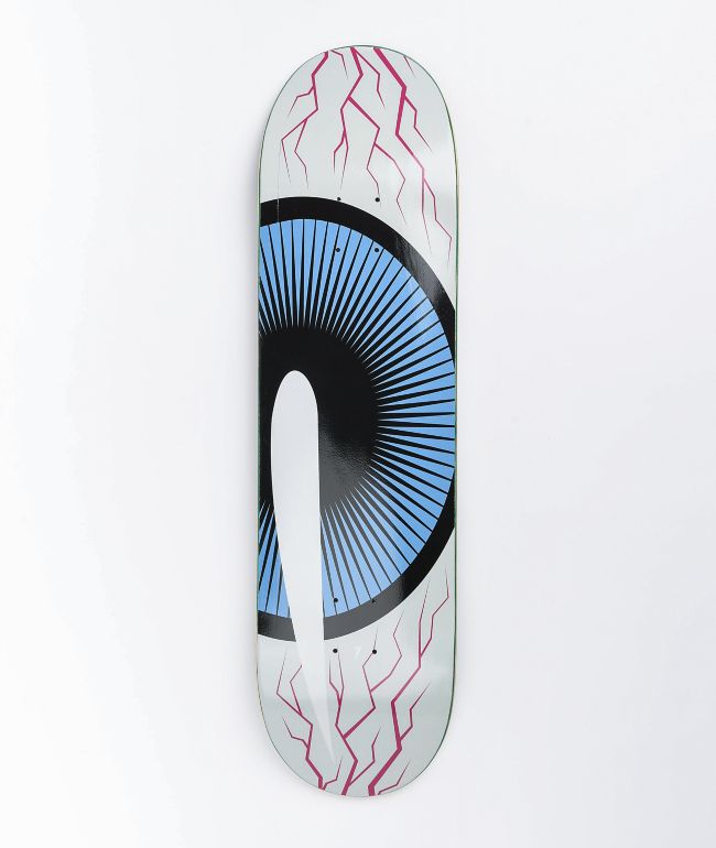 Toy Machine Skateboard Deck Future Eye 8.38" x 32" with Grip 