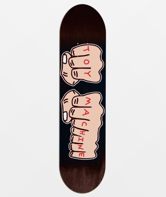 Toy machine knuckles deck clearance