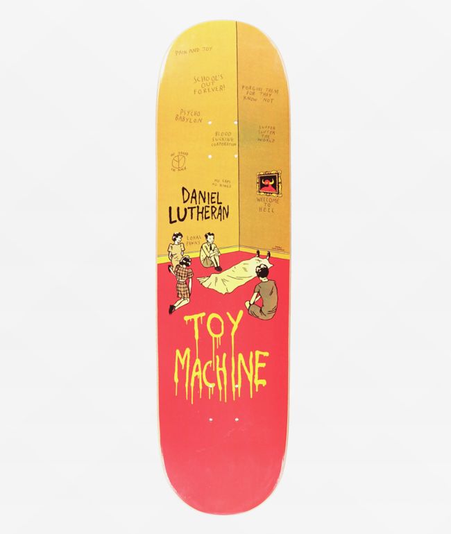 Toy Machine Lutheran Pyscho Babylon 8.5" Tabla de patineta