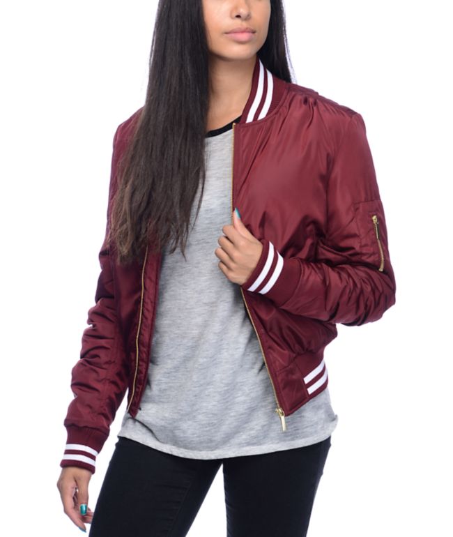 maroon bomber