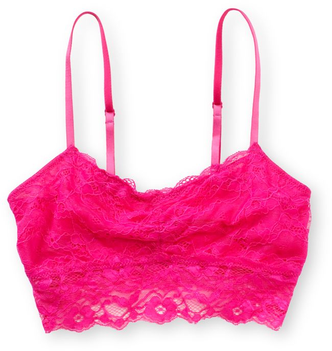 fuchsia bralette