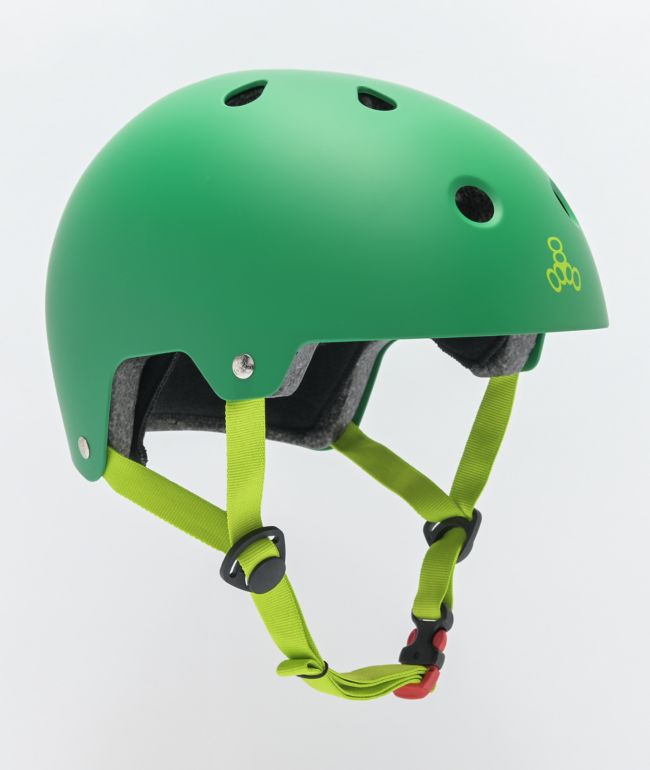 Triple Eight Dual Certified Glossy Black Skateboard Helmet Zumiez