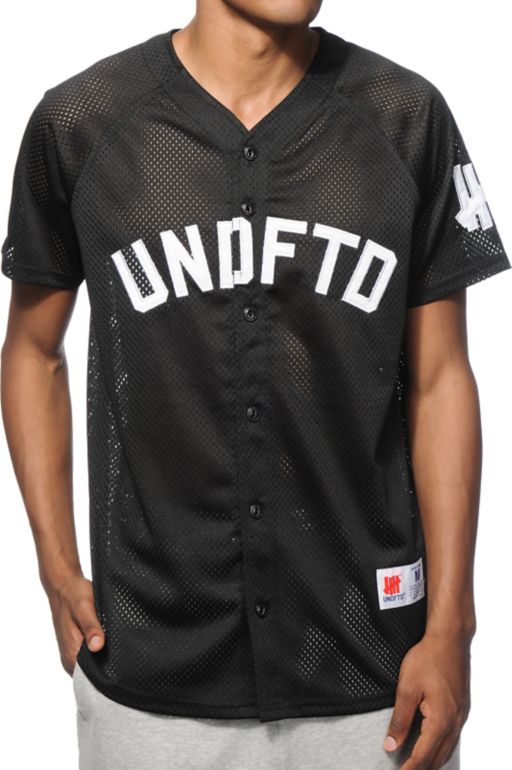 mesh baseball jersey