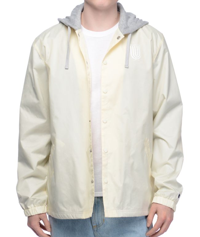 off white coach jacket
