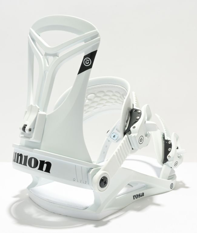 Union Women's Rosa White Snowboard Bindings 2023