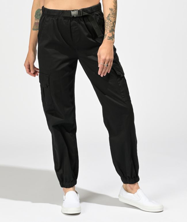 elasticated waist joggers