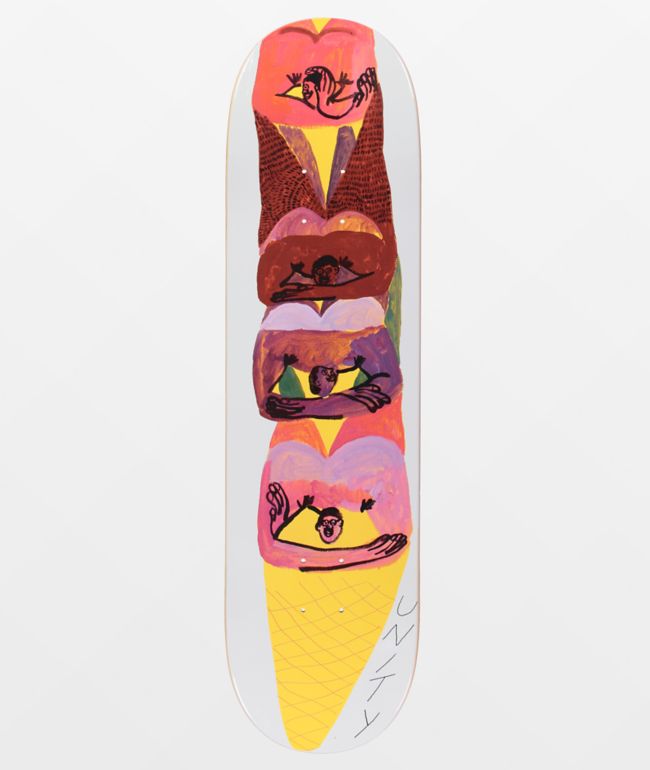 Unity Ice Cream Cone 8.25" Skateboard Deck