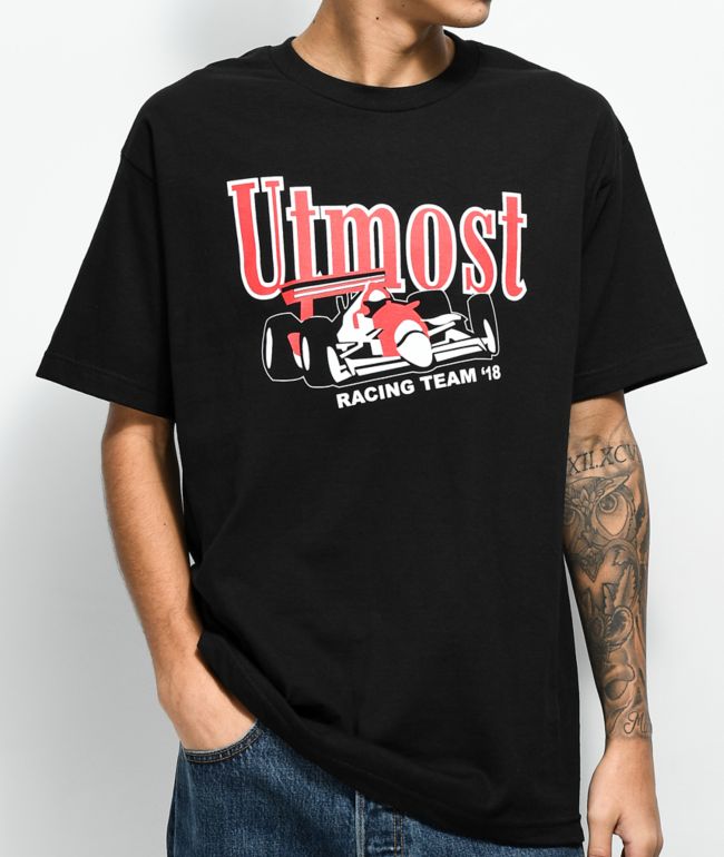 Utmost Co. Racing camiseta negra