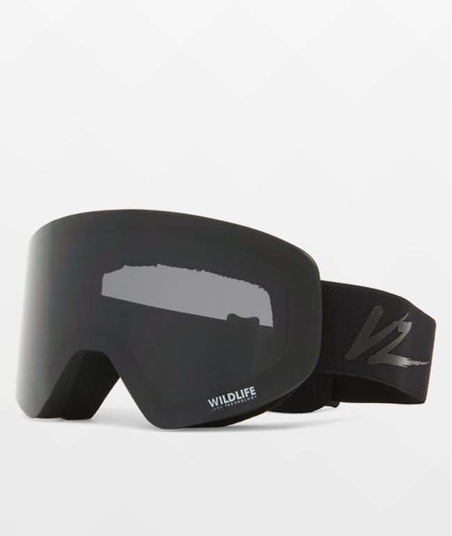 VONZIPPER Encore Black Satin Snowboarding Goggles