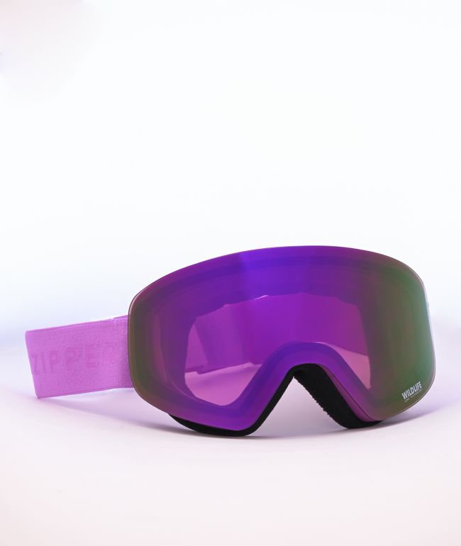 VONZIPPER Mach Wildlife Fire Chrome Snowboard Goggles