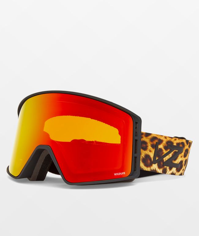VONZIPPER Mach Wildlife Fire Chrome Snowboard Goggles