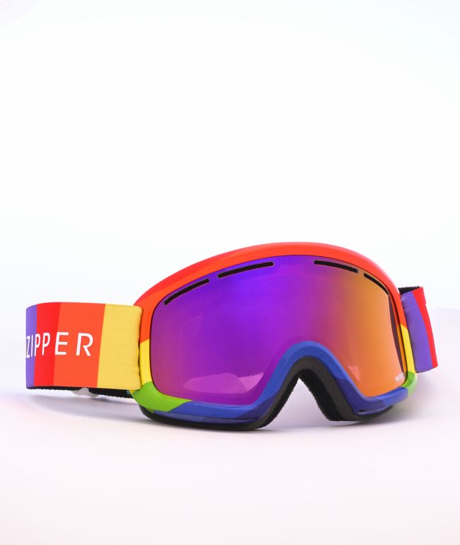 VONZIPPER Trike We Are One Cosmic Chrome Snowboard Goggles