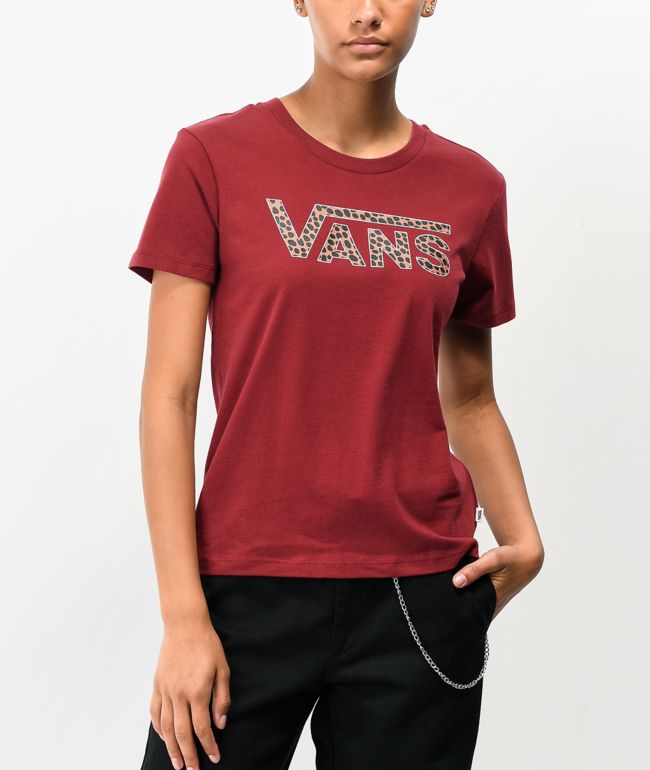 Vans Animal V Pomegranate T-Shirt