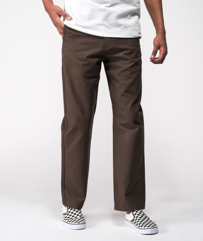 Vans Authentic Glide Pro Brown Chino Pants