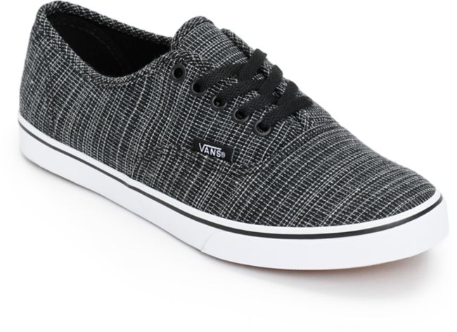 chambray authentic lo pro vans
