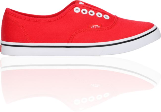 red lo pro vans