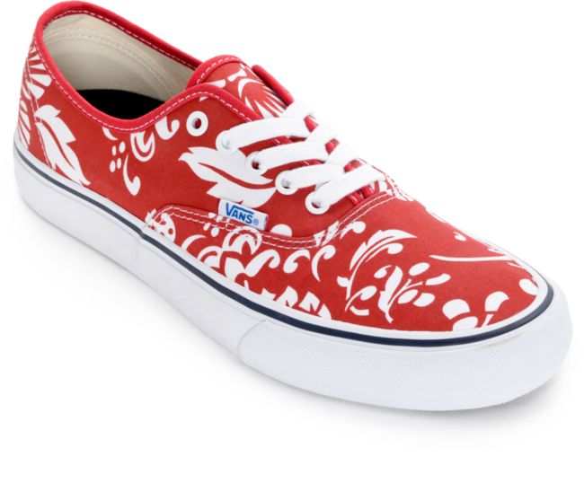 Vans Authentic Pro 50th Duke Red and 