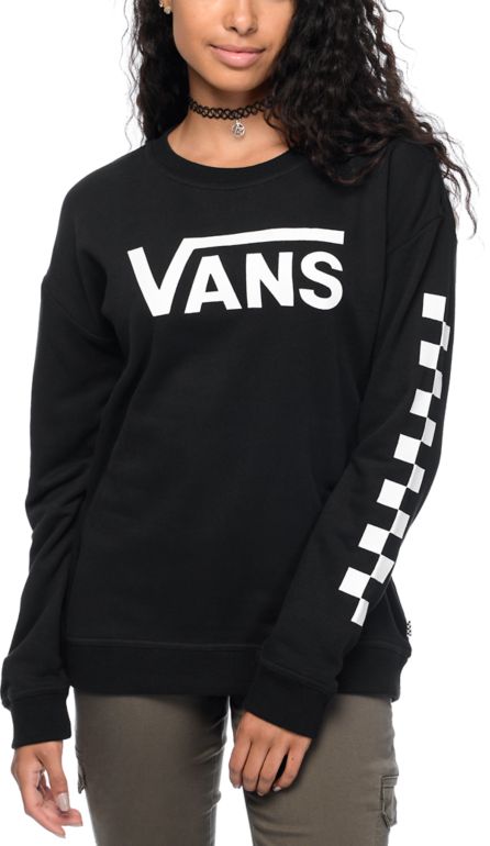 vans checkerboard sweatshirt