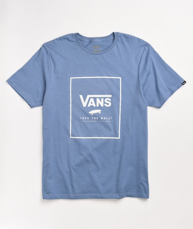 vans t shirt blue