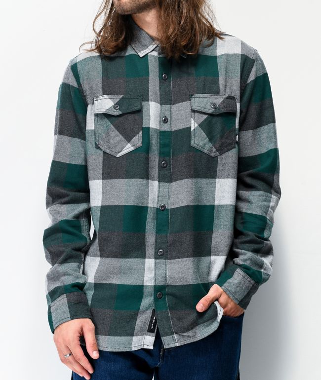 checkered vans with flannel