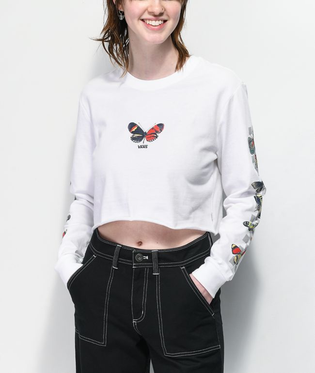 butterfly top long sleeve
