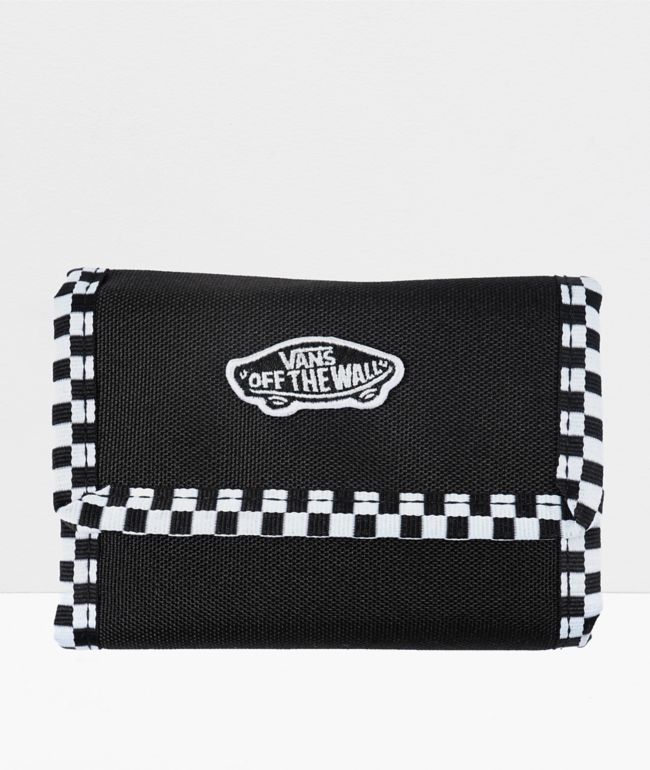Vans Cash Flow Black Trifold Wallet