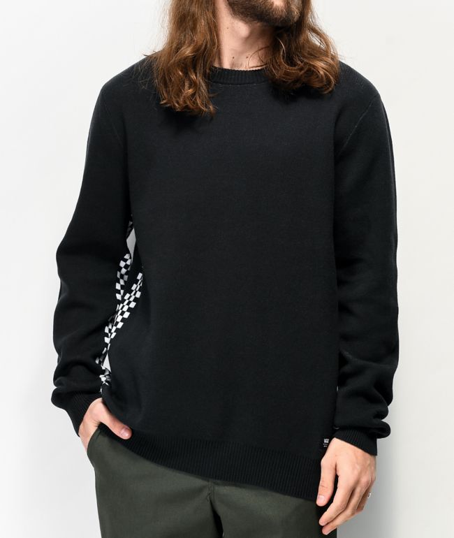 checkerboard sweater
