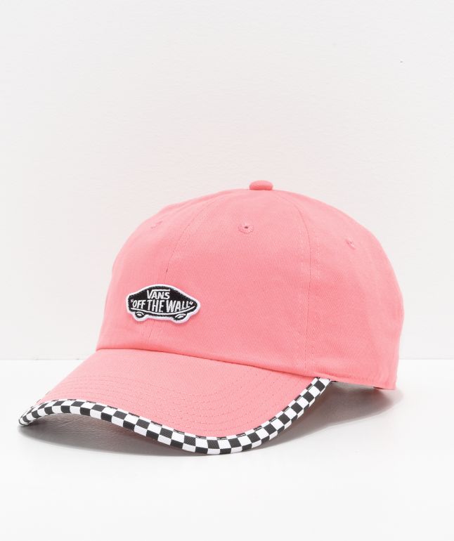 pink vans cap