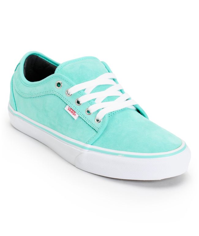 green suede vans