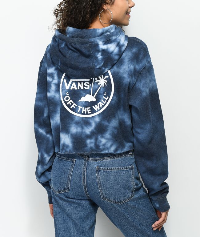 tie dye hoodie vans