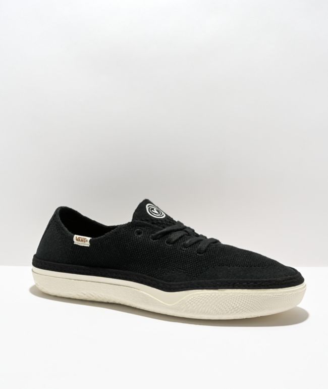 Vans Circle Vee Black & Marshmallow Shoes