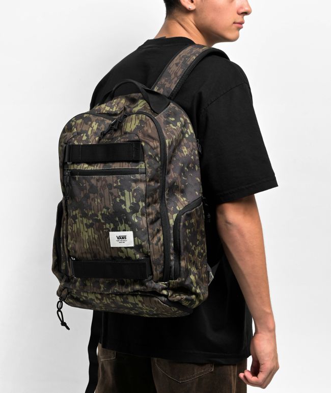 Vans DX Skatepack Loden Green Camo Backpack
