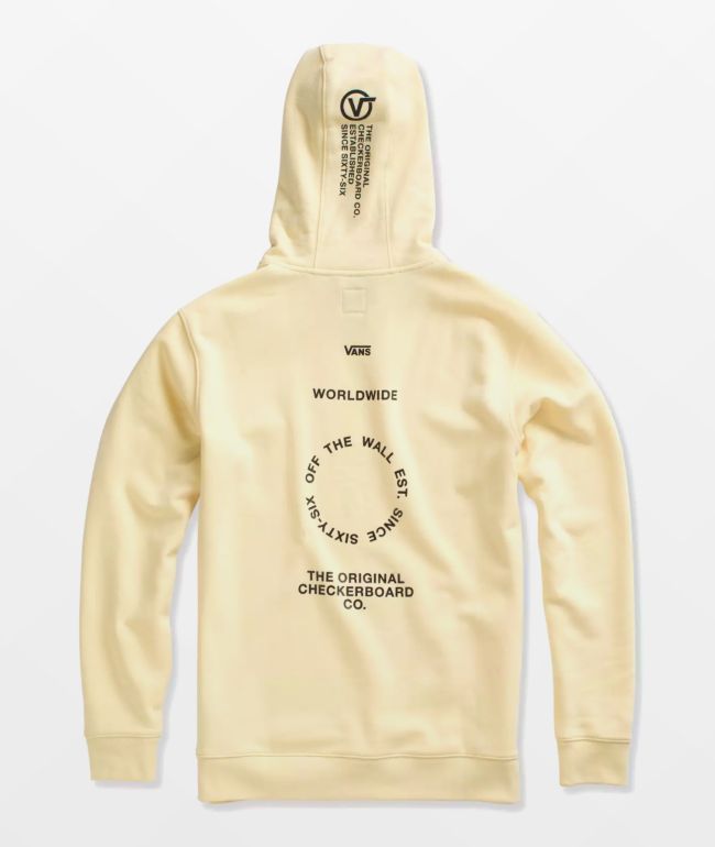 light yellow hoodie