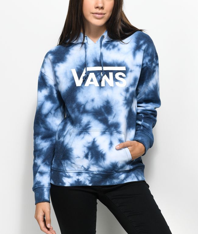 blue vans hoodie mens