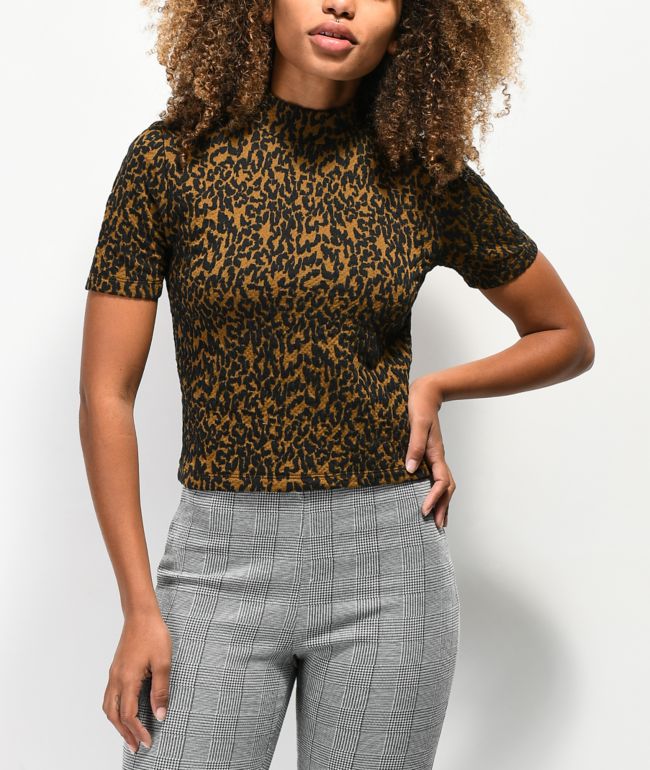 vans leopard shirt