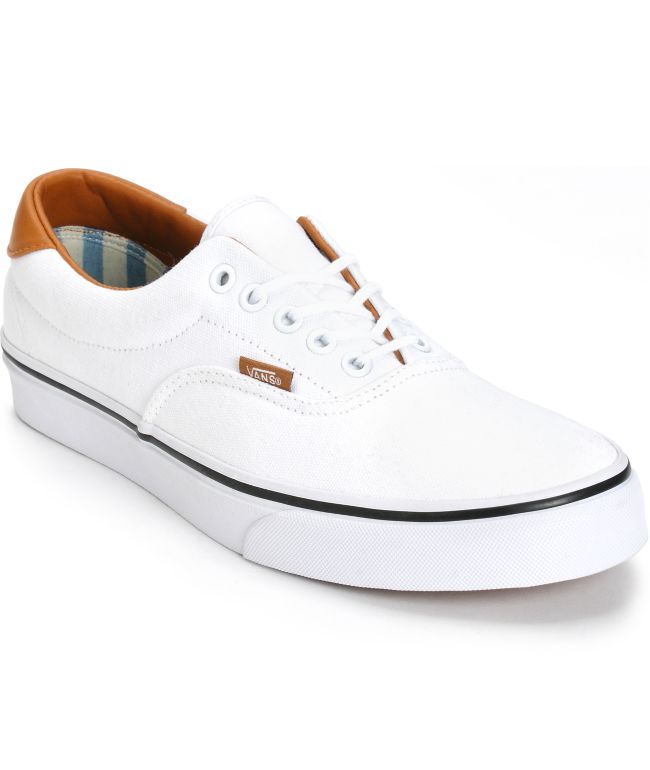 Vans Era 59 Washed C\u0026L Skate Shoes | Zumiez