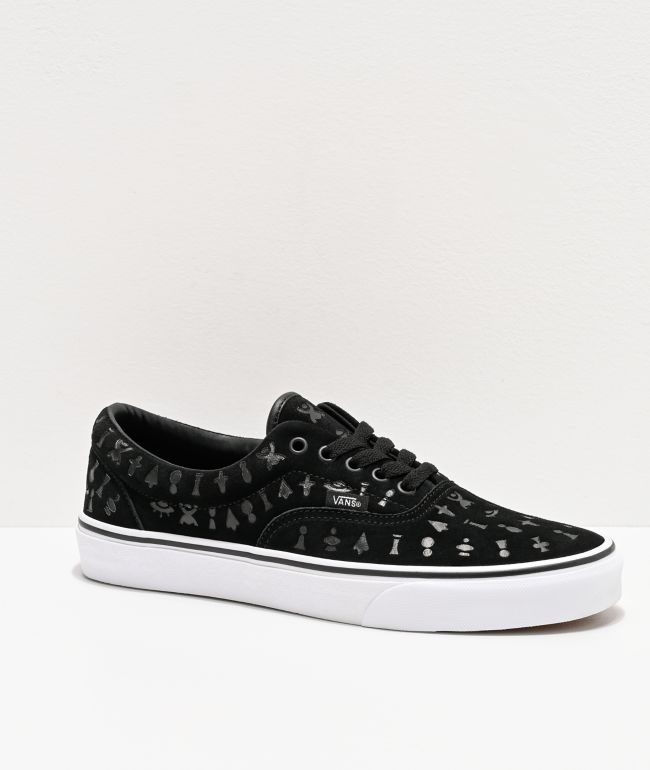 Vans Era Area 66 Black \u0026 White Skate 