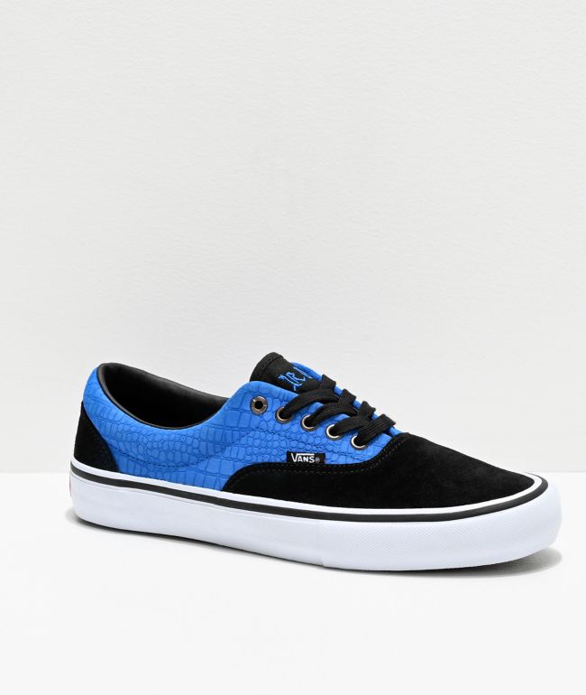 bestellen Lam voor Vans Era Pro Zorilla Blue Crocodile Skate Shoes
