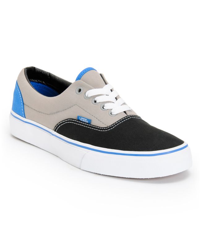 tenis vans grises con azul tenis vans grises con azul