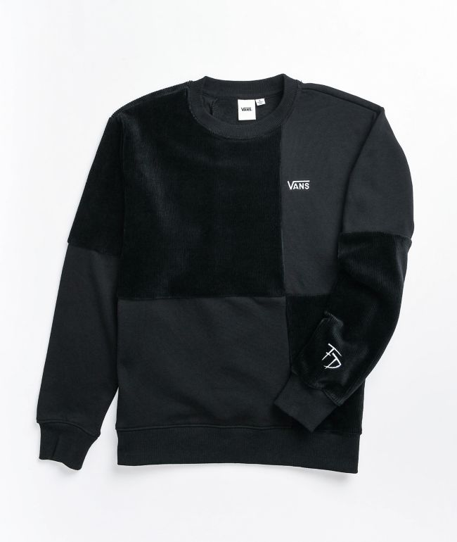 Vans Fabiana Black Crewneck Sweatshirt