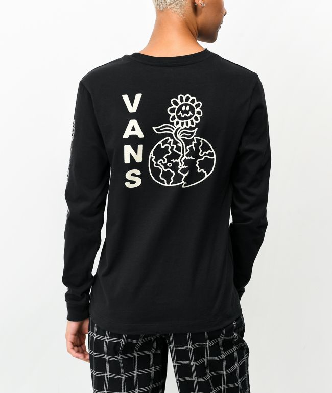 Vans Flo Rez Black Long Sleeve T-Shirt