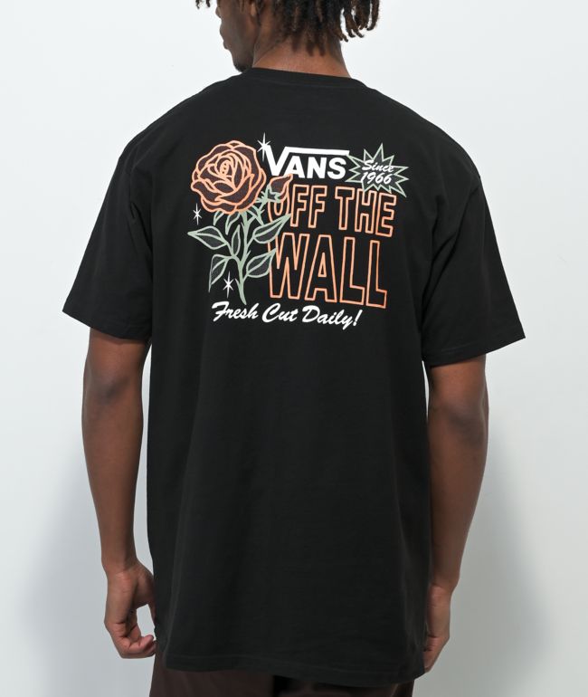 Vans Flower Shoppe II Black T-Shirt