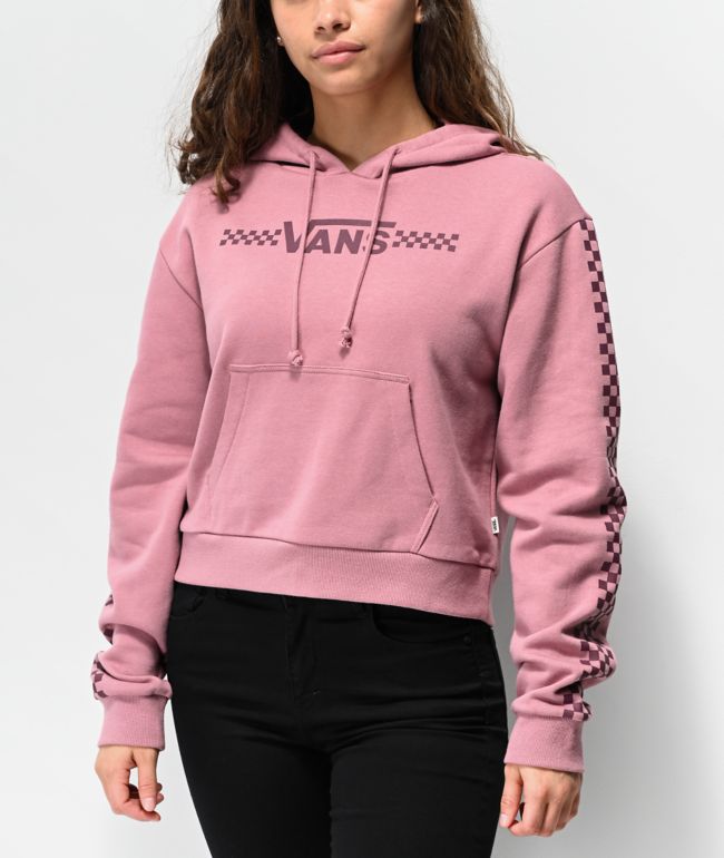 vans hoodie pink
