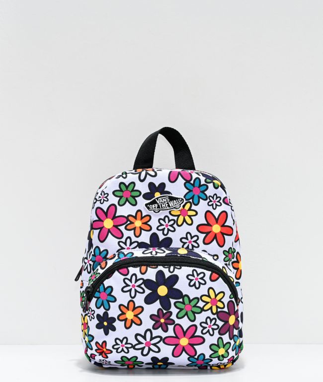 vans flowers backpack