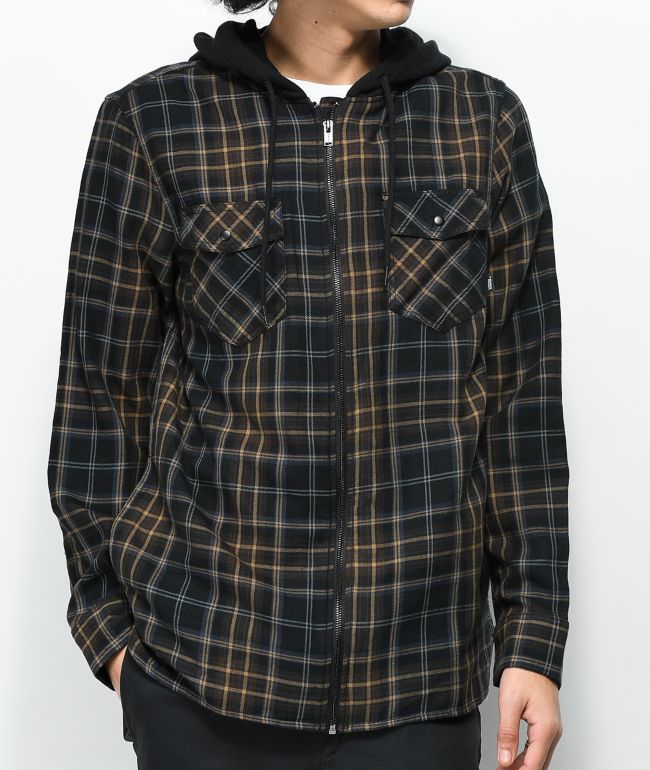 Vans hooded flannel Clearance