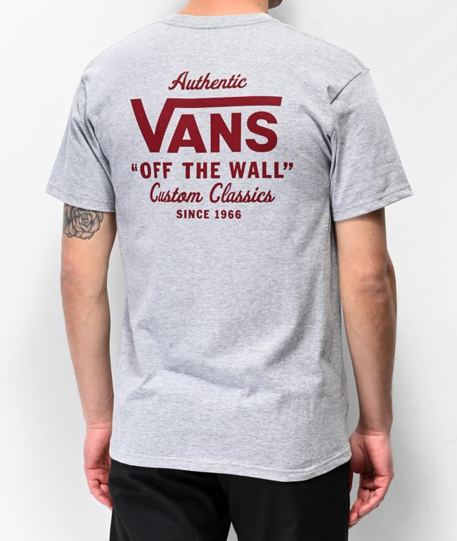 Vans Holder Classic Grey T-Shirt 
