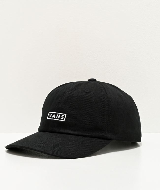 Vans Jockey Curved Bill Black Baseball Hat Zumiez