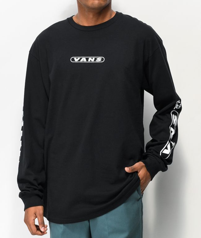 Vans Kaleidoscope OTW Black Long Sleeve T-Shirt